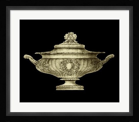 Framed Garden Antiquities II Print