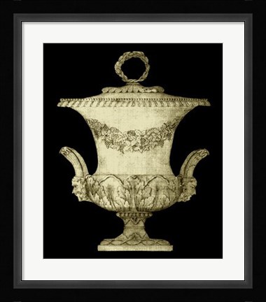 Framed Garden Antiquities III Print