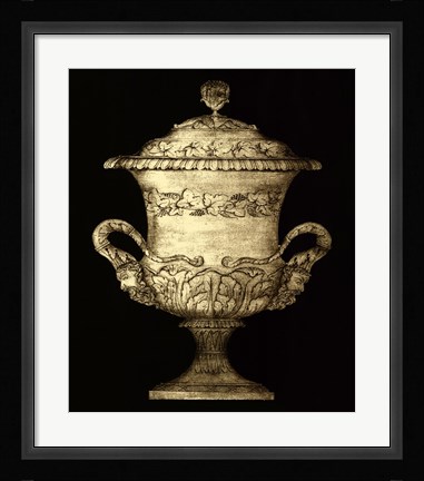 Framed Garden Antiquities IV Print