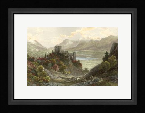 Framed Ruins of Brunnenburg Print