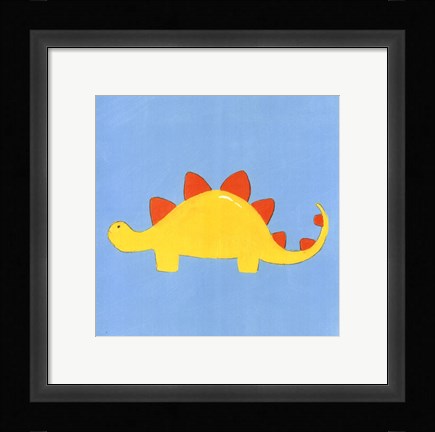 Framed Stegosaurus Print