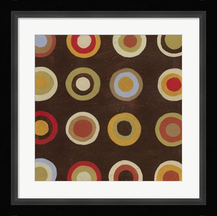 Framed Bullseye I Print