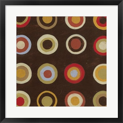 Framed Bullseye IV Print