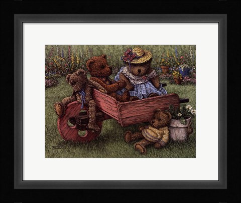 Framed Amy's Bears Print