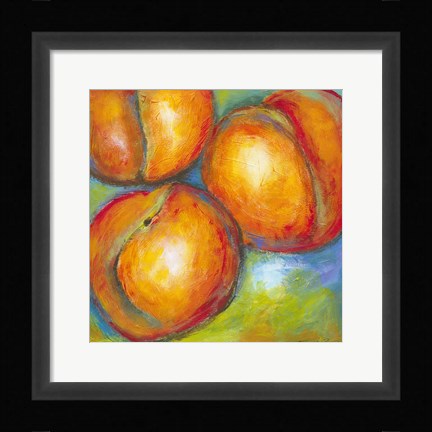 Framed Abstract Fruits II Print