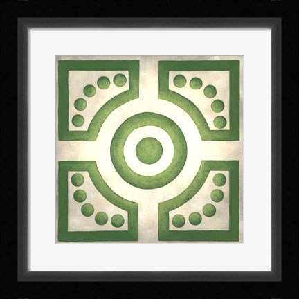 Framed Classical Garden III Print