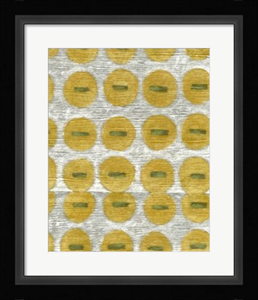 Framed Silk Road Ikat II Print