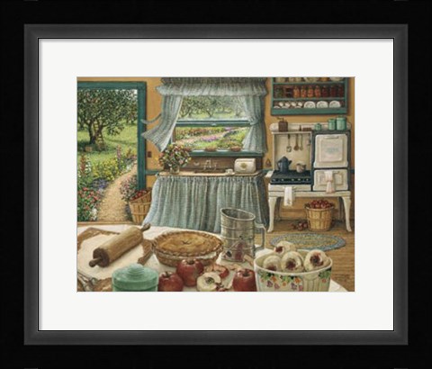Framed Apple Pie Harvest Print