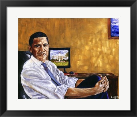 Framed Barack Obama - Historical Journey Print