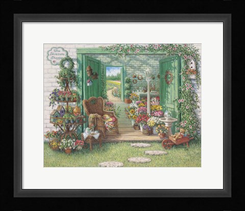 Framed Blossom Shoppe Print