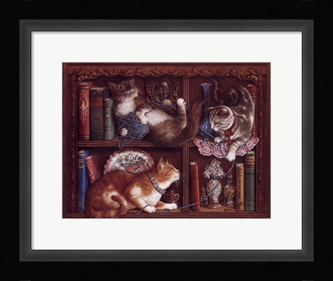 Framed Morning Mischief Print