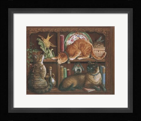 Framed Birdwatchers Print