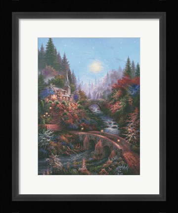 Framed Moonlight Grace Print