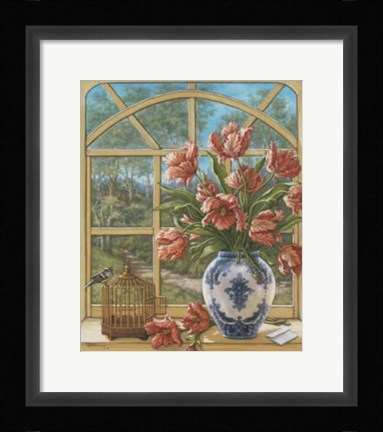 Framed Dragon Tulips Print