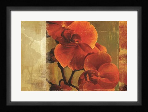 Framed Crimson Delight Print