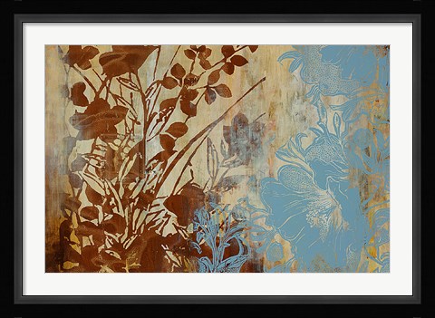 Framed Primary Silk II Print