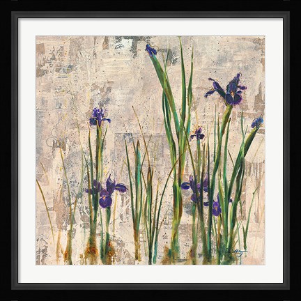 Framed Iris Mist Print