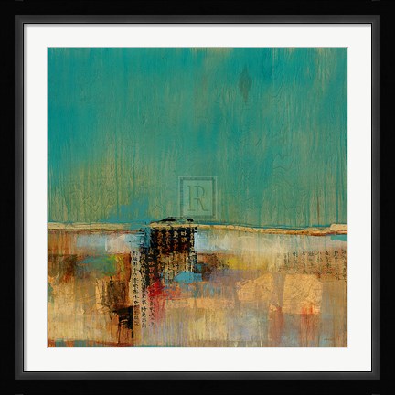 Framed Lateral Divide I Print