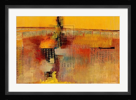 Framed Lateral Divide II Print