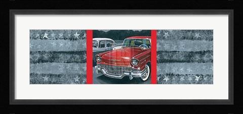 Framed Transporter Collage II Print