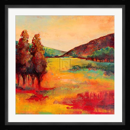 Framed Color Of Summer I Print