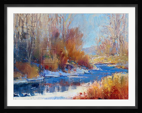 Framed Winterscene Print