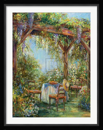 Framed Wisteria Breeze Print