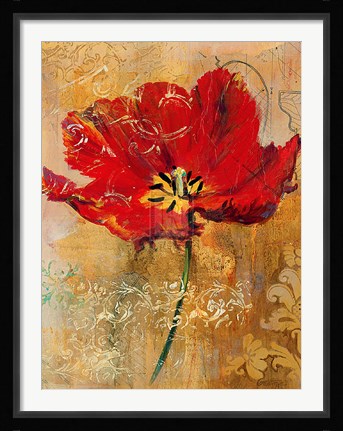 Framed Floral Promices VII Print