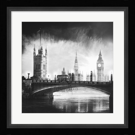 Framed Victoria Tower Print