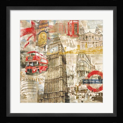 Framed In London Print
