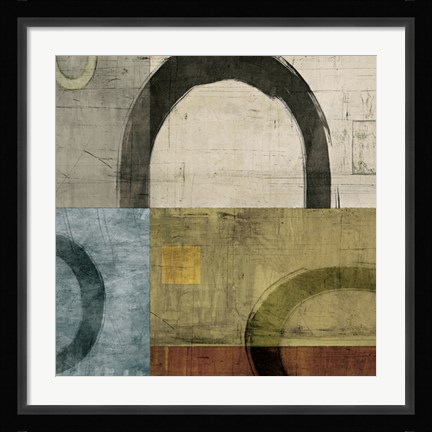 Framed Remix I Print