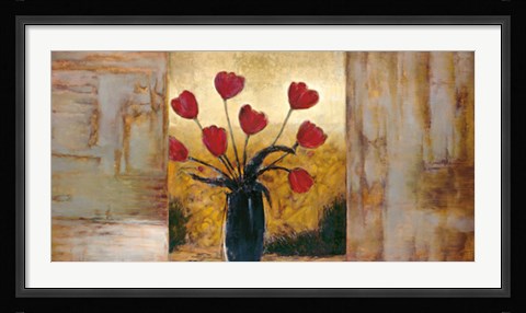 Framed Magnetism I Print