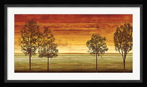 Framed Sunset Vista II Print