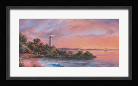 Framed Cape Paradise Print