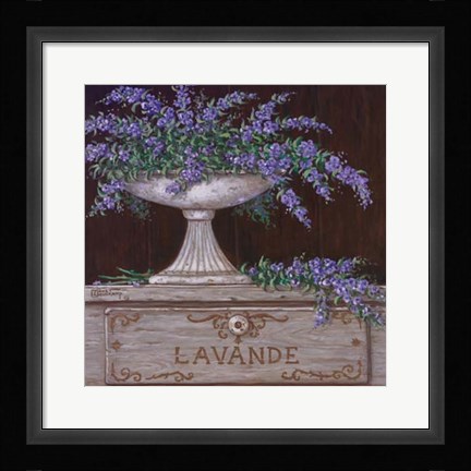 Framed Paquet De Lavande Print