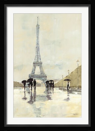 Framed April in Paris Print