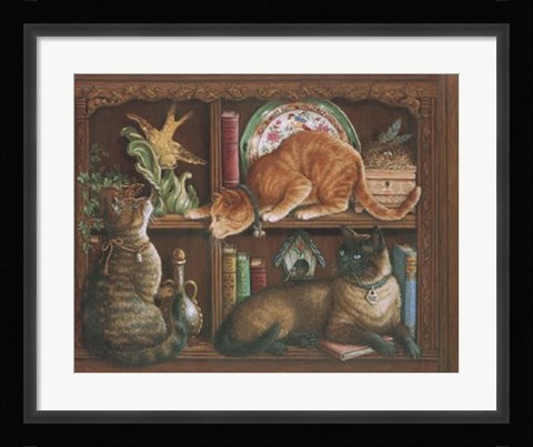 Framed Birdwatchers Print