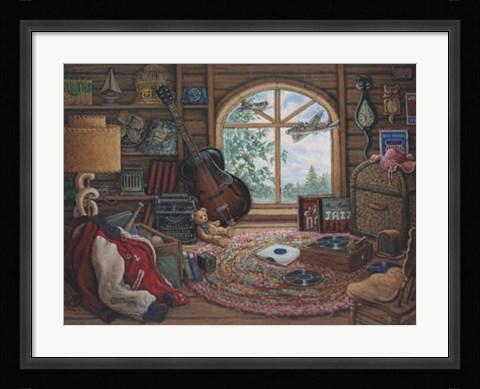 Framed Attic Treasures Print