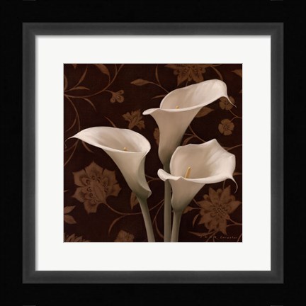 Framed Flores Elegante I Print