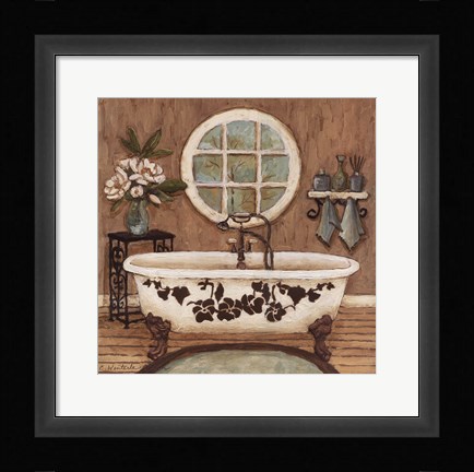 Framed Country Bath Inn I Print