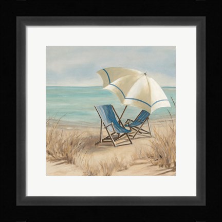 Framed Summer Vacation II Print