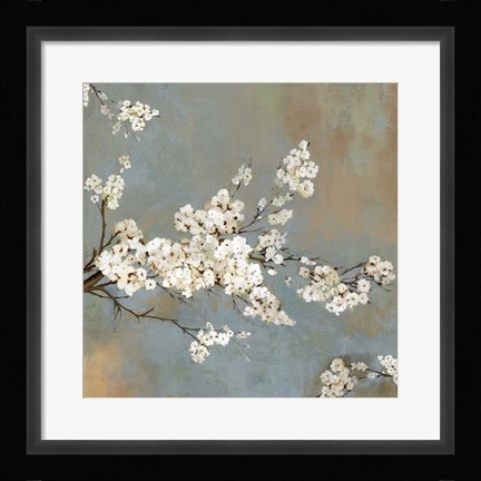 Framed Ode to Spring II Print