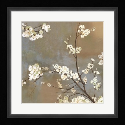 Framed Ode to Spring I Print