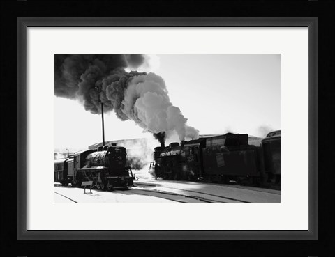 Framed Winter Meet Print