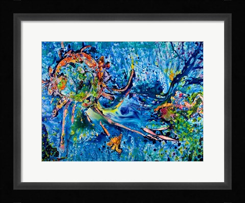 Framed Across the Universe Print