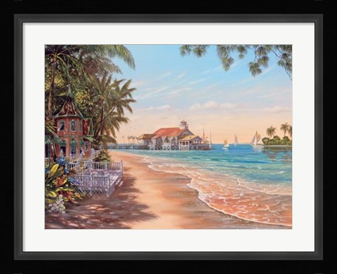 Framed Suncoast Print