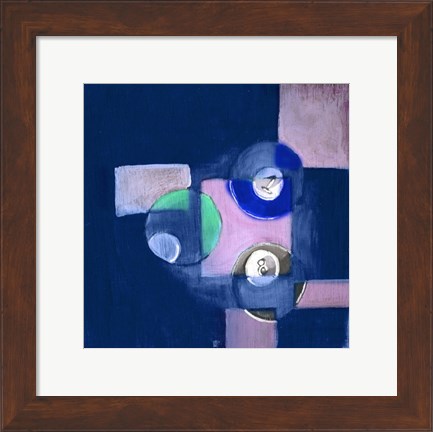 Framed Pool Abstract II Print