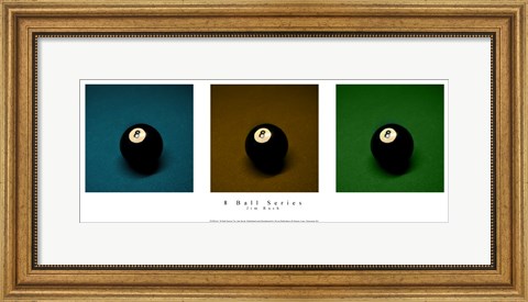 Framed 8 Ball Series Print