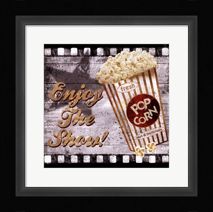 Framed Enjoy the Show Print