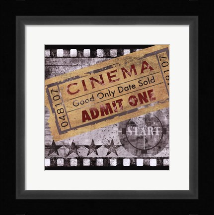 Framed Cinema Print